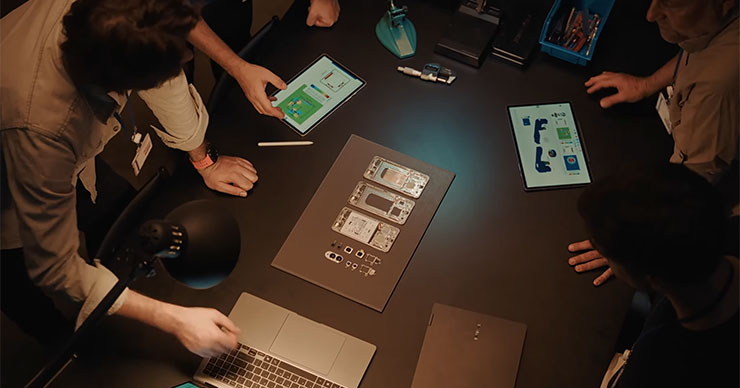 為了實現 Galaxy S25 Edge 的極致輕薄，三星團隊重新考量了手機中元件的設計