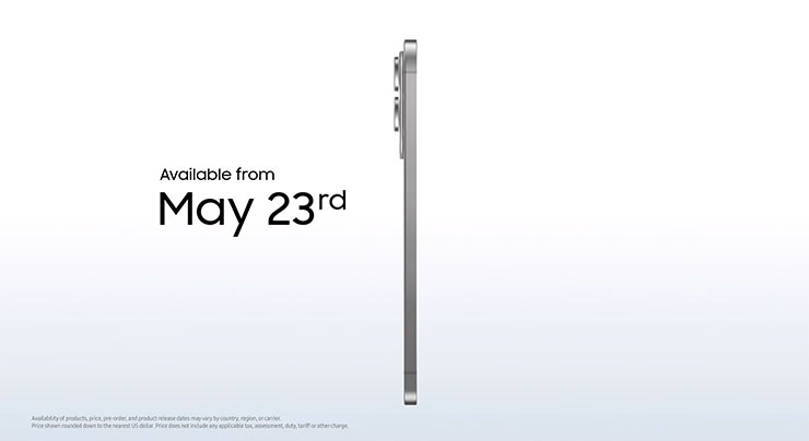 部份國家的正式上市時滿間為 5/23