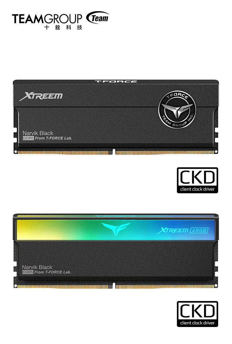 T-FORCE XTREEM CKD DDR5 記憶體模組 / XTREEM ARGB CKD DDR5 記憶體模組
