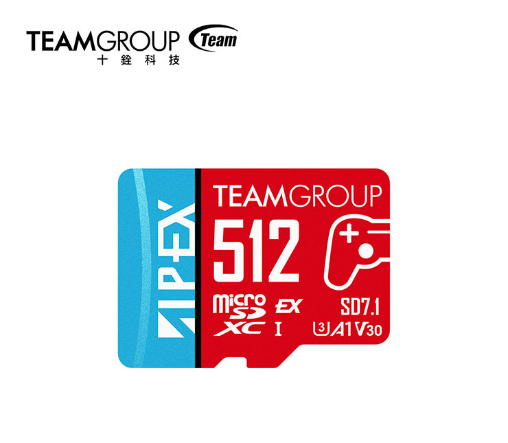 TEAMGROUP APEX SD7.1 MicroSD Express記憶卡