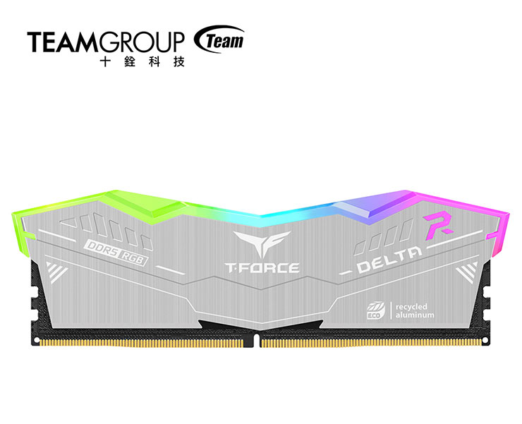 2025 BC Award 科技永續獎 - T-FORCE DELTA RGB ECO DDR 5記憶體