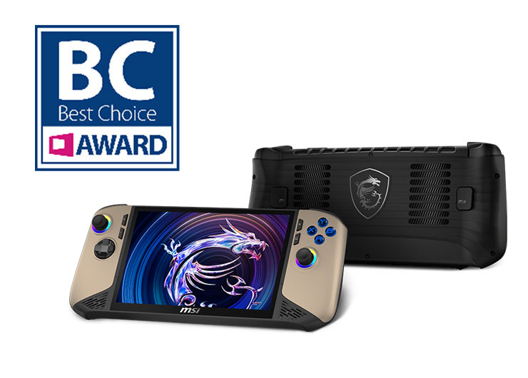 Claw 8 AI+ A2VM 電競掌機｜Computer & System 類別獎