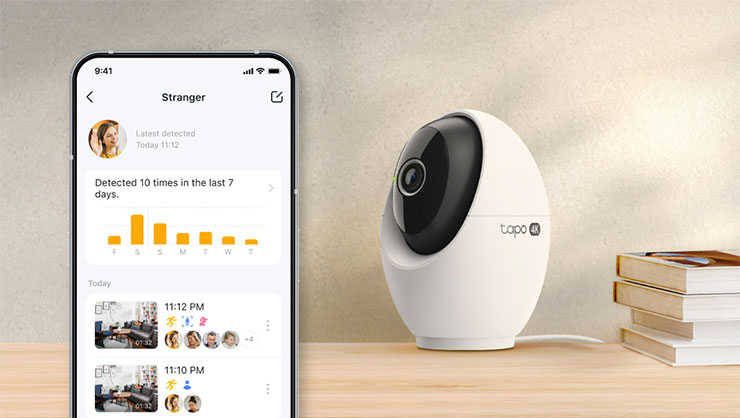 TP-Link 推出全新 Tapo C260 旋轉AI智慧攝影機，搭配Tapo APP 遠端監控，為家增添全面守護力