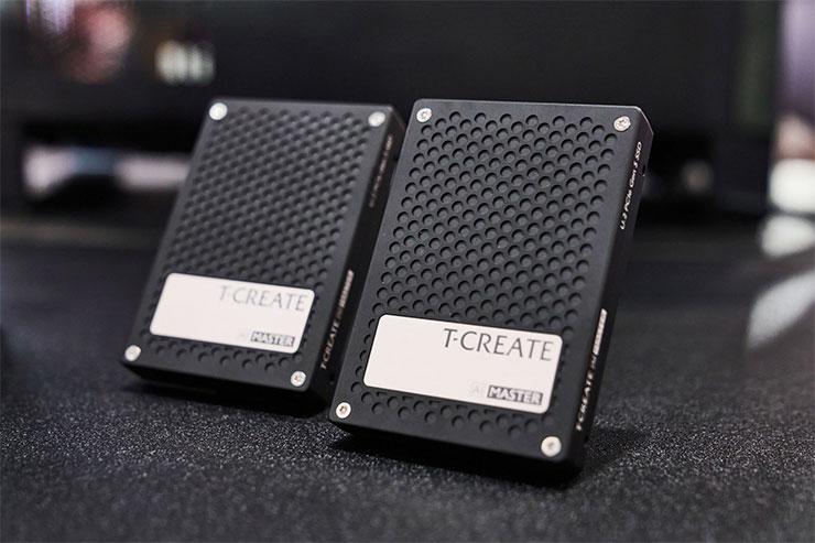 T-CREATE MASTER Ai I5U U.2 PCIe 5.0 固態硬碟。
