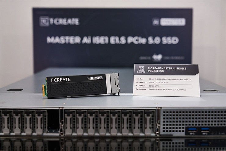 T-CREAT MASTER Ai 系列的 E1.S 規格