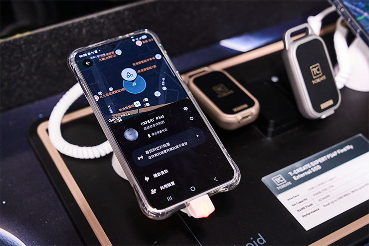 除了蘋果的 Find My 機制，T-CREATE EXPERT P34F Find My 也能支援 Android 平台的定位搜尋機制，但目前需要等待對應的 APP 上架後才能使用。