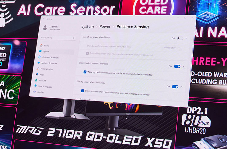 COMPUTEX 2025:微星全線新品全公開!6 大亮點一次看! - 阿祥的網路筆記本 AI Care 設定為 System Mode,即可從 Windows 11 系統中的設定選單來開關功能。