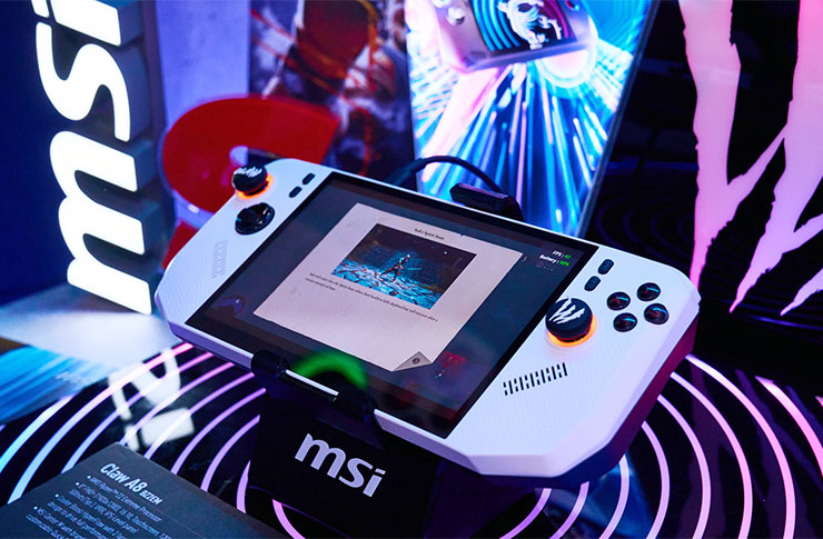 COMPUTEX 2025:微星全線新品全公開!6 大亮點一次看! - 阿祥的網路筆記本 搭載 AMD Ryzen Z2 Extreme 處理器的全新 MSI Claw A8