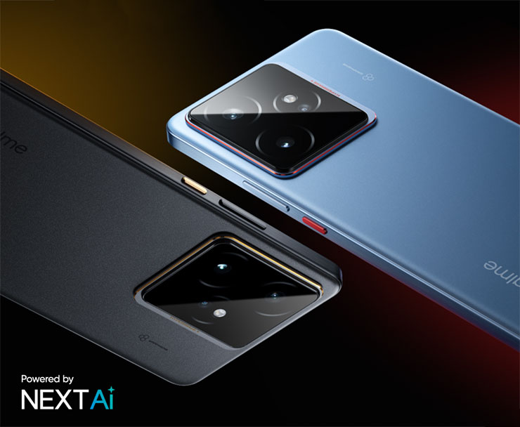 realme GT 7 系列將推出「冰鋒藍」、「凜冽黑」兩款時尚新色