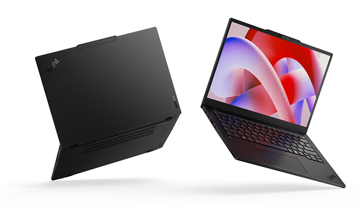 全新升級的ThinkPad L13 Gen 6機身上蓋採用50%再生鋁材，展現現代設計與環保理念的完美平衡