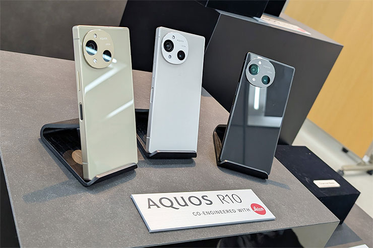 日本夏普推出高階新機 AQUOS R10 與入門新機 AQUOS wish5,未來將登台銷售 - 阿祥的網路筆記本 AQUOS R10 實機三色