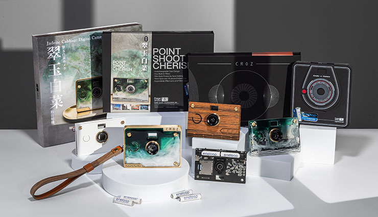 6 月 1 日起 Paper Shoot 官網限量推出購買任一相機禮盒，即贈送 eneloop AAA 標準款充電電池 2 顆的聯名限定活動。