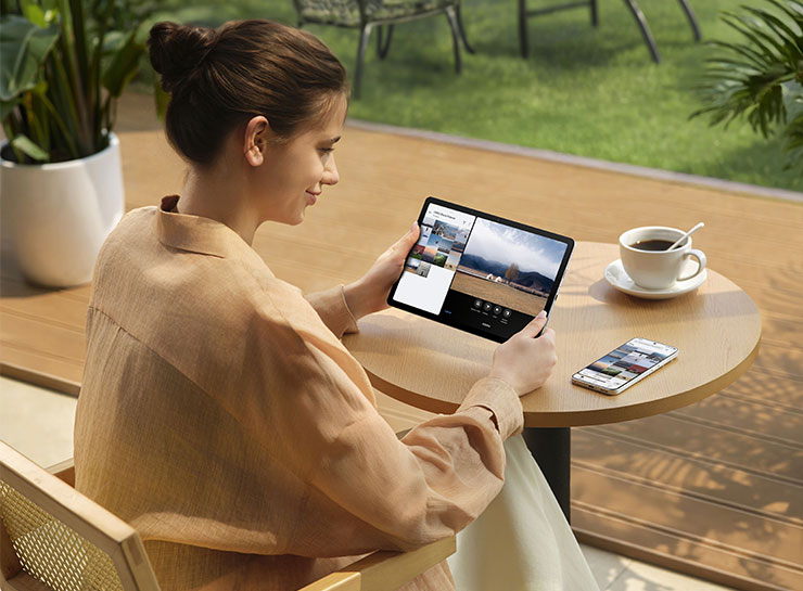 OPPO Pad SE可與OPPO手機無縫互聯，同時導入OPPO AI、Google Gemini助理，打造高效智慧生活。