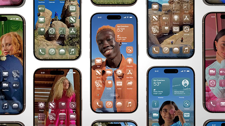 Liquid Glass 介面也能搭配不同的主題色彩創造萬千變化