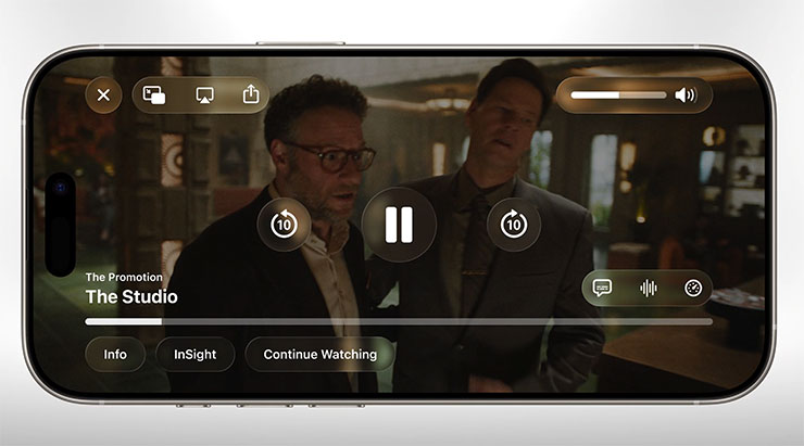 全新的 Liquid Glass 風格介面