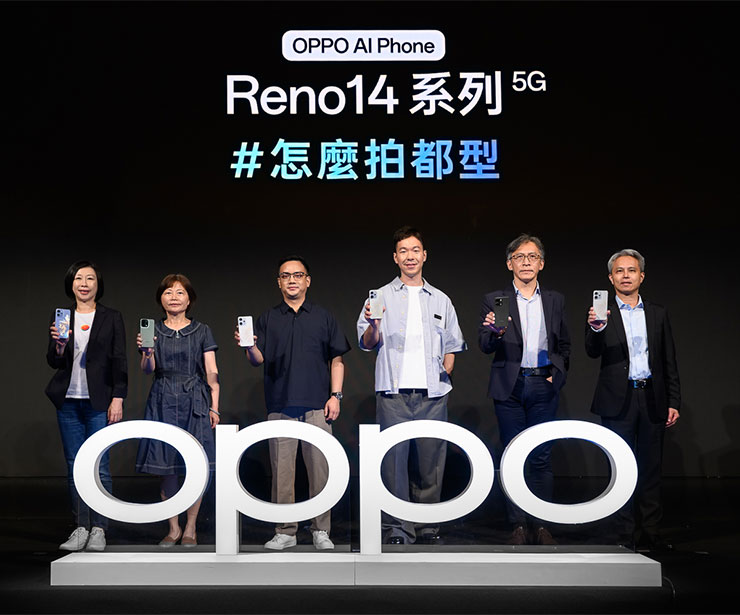 OPPO Reno 14 系列正式推出,三款新機瞄準影像創作需求,OPPO AI 為創作注入靈感 - 阿祥的網路筆記本 OPPO 長官與電信商長官合照