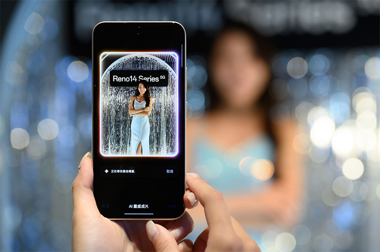 OPPO Reno 14 系列正式推出,三款新機瞄準影像創作需求,OPPO AI 為創作注入靈感 - 阿祥的網路筆記本 AI 靈感成片:自動調整畫面構圖與比例,突顯主體,讓街拍、風景、美食照一鍵出片。