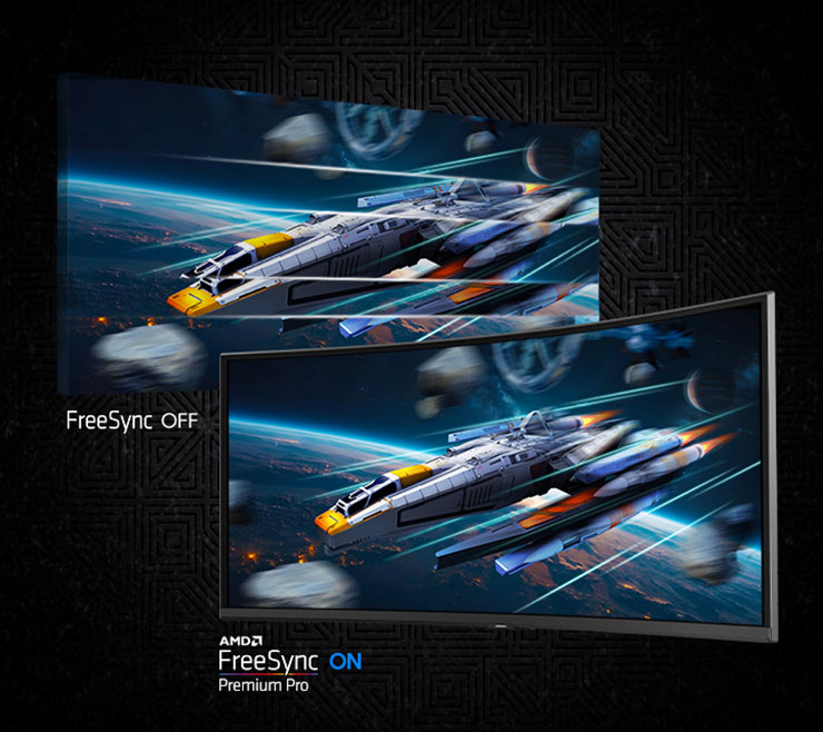 G75F 支援 AMD FreeSync Premium Pro