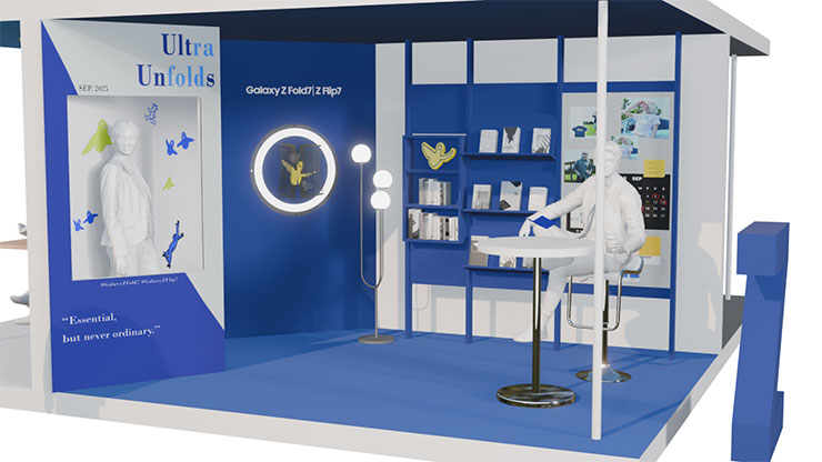 三星與Mark Gonzales打破規「摺」釋放想像，提供多種奇想潮物的沉浸式體驗