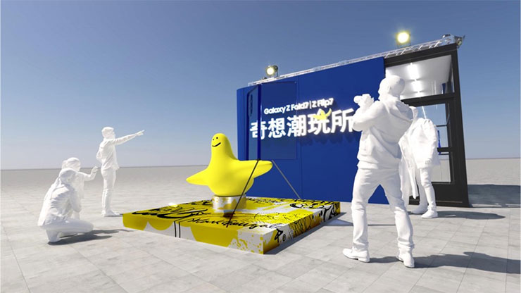 立體小天使裝置藝術矗立在信義街頭，絕對是今年九月必造訪打卡熱點