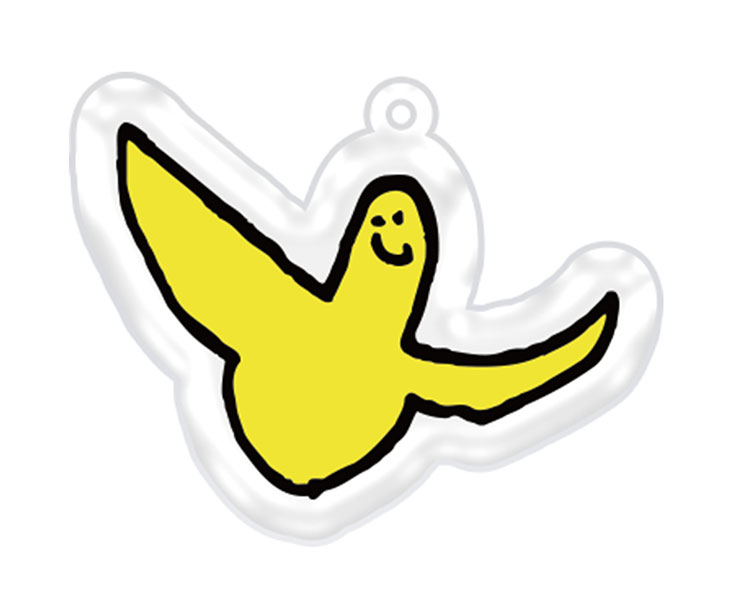 完成全區任2關卡，即可將限量Mark Gonzales小天使造型氣泡吊飾帶回家