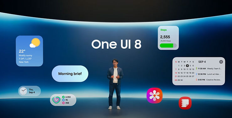 Galaxy S25 FE 搭載 One UI 8 系統