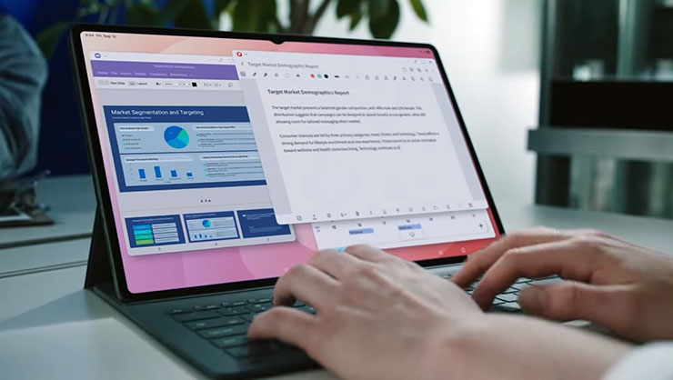 全新 Samsung DeX 進一步強化多工處理能力