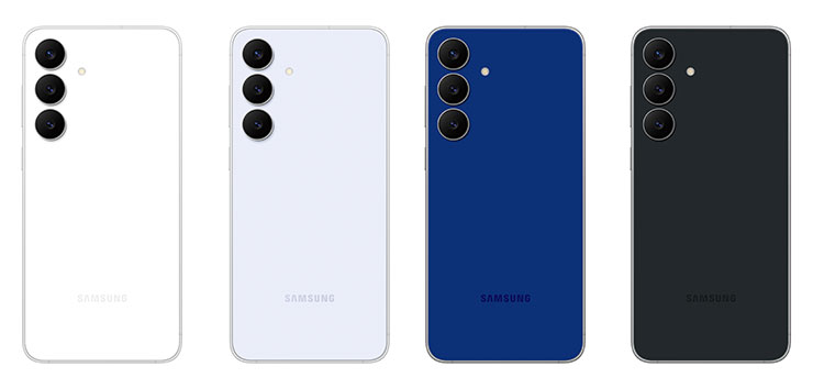 Galaxy S25 FE 共推出深海藍、冰藍、酷黑、冰川白四款時尚配色