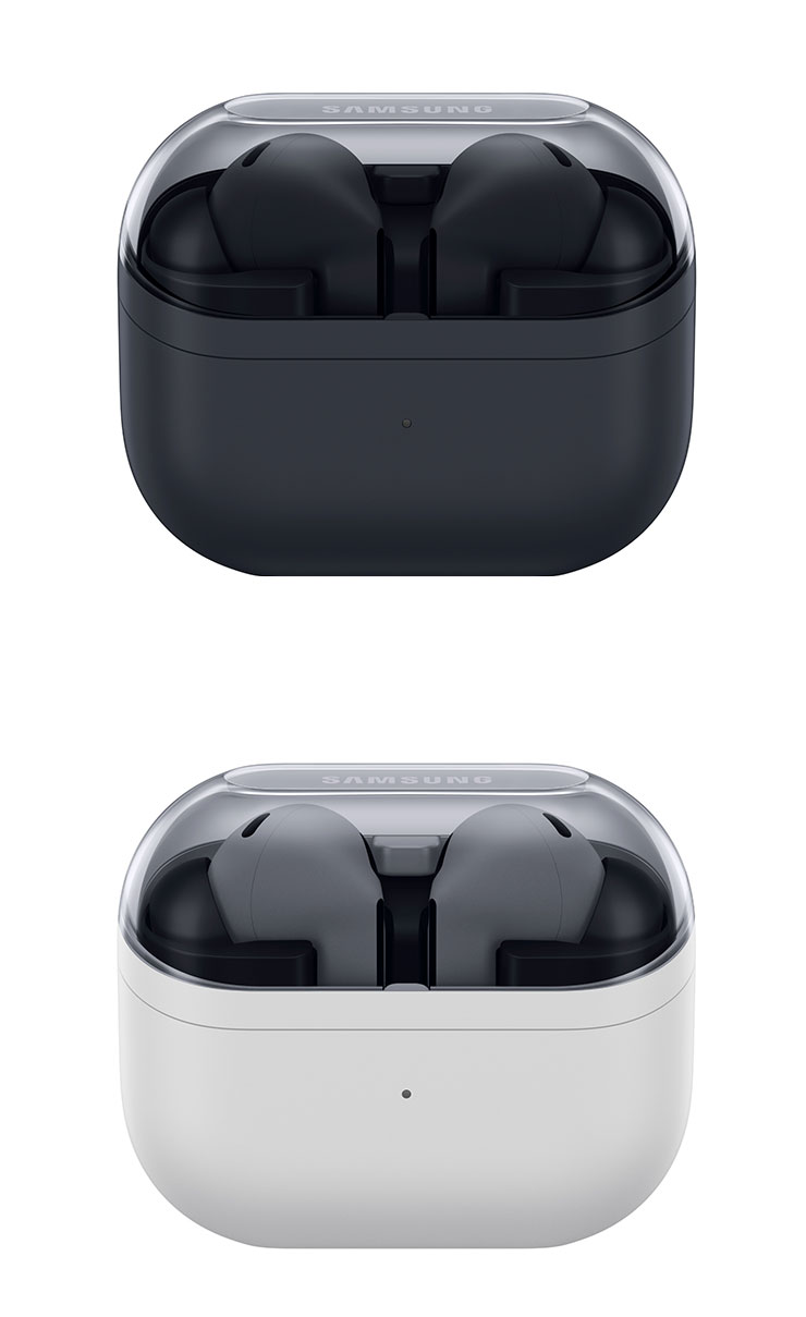 Galaxy Buds3 FE 推出礦石黑、陶岩灰兩款配色