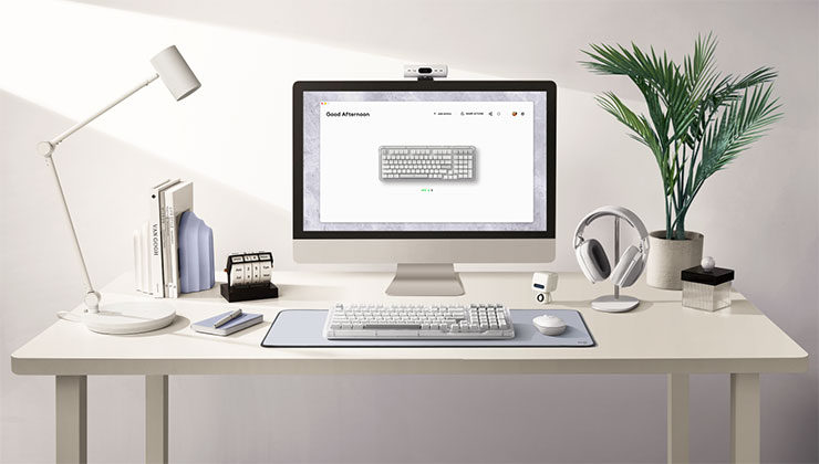 Logitech ALTO KEYS K98M展現時尚設計語彙 以柔霧靜謐色彩搭配透明邊框與呼吸背光 營造沉浸氛圍