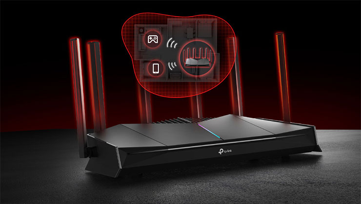 TP-Link Archer GE400 BE6500 雙頻 Wi-Fi7 電競路由器，搭載博通2.0 GHz四核心處理器，專為電競玩家打造零延遲網路體驗。