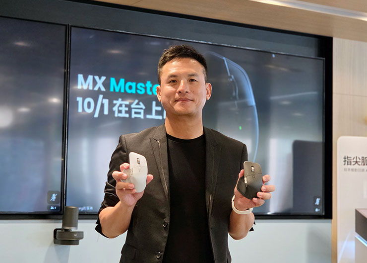 旗艦無線滑鼠 Logitech MX Master 4 即日起全球同步發售!全新觸覺回饋、Actions Ring 快捷環有感升級 - 阿祥的網路筆記本 Logitech 羅技電子大中華區通路策略總監兼香港台灣區總經理施前江宣布在台推出全新「Logitech MX Master 4 無線滑鼠」,與全球同步發售