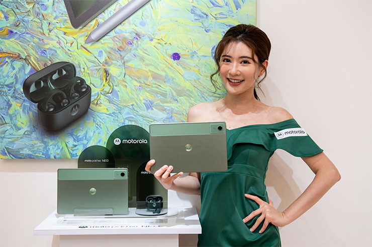  Motorola 首度在台拓展全新平板產品線，打造多裝置整合生活場景