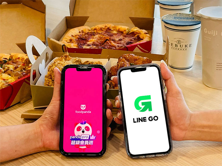 LINE GO 與 foodpanda 跨界打造「食＋行」的會員專屬生活場景