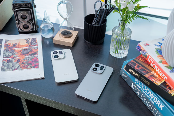 全新的Find X9 系列採用方形極簡設計，不易誤觸鏡頭，也在維持輕薄機身的同時，得以放入更強悍的光學鏡頭模組、更大的電量。