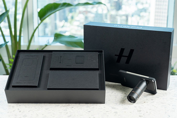 OPPO與哈蘇聯合研發全新增距鏡套裝，打造媲美專業相機的外接鏡頭配件。