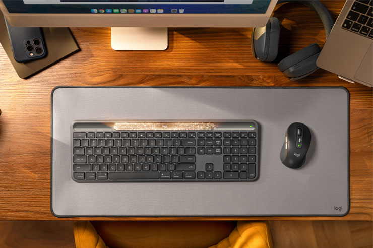 羅技全新 Signature Slim Solar+ K980 光能無線鍵盤　引領永續新風潮