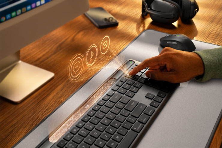 羅技光能無線技術再進化 光能充電 x AI 啟動鍵 x 多裝置切換