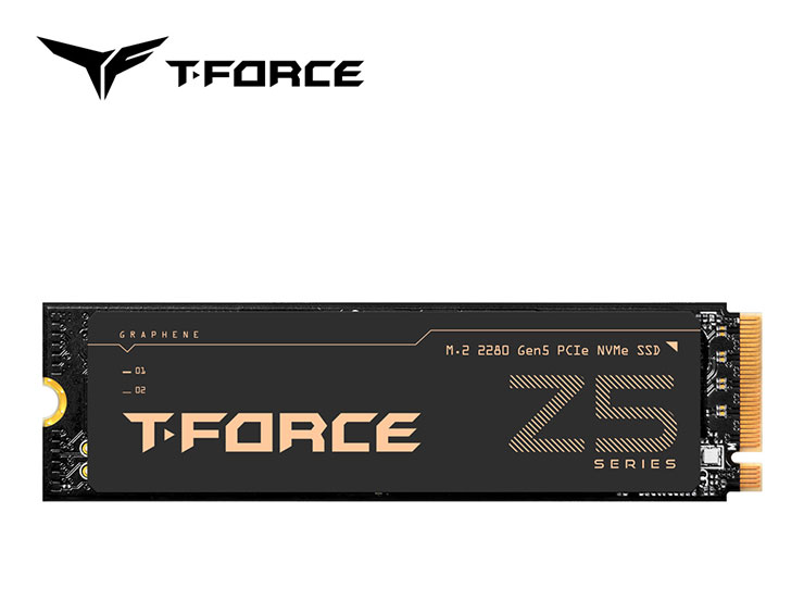 十銓科技推出 T-FORCE Z54E PCIe 5.0 固態硬碟 銓力旗艦效能升級 點燃電競極速引擎