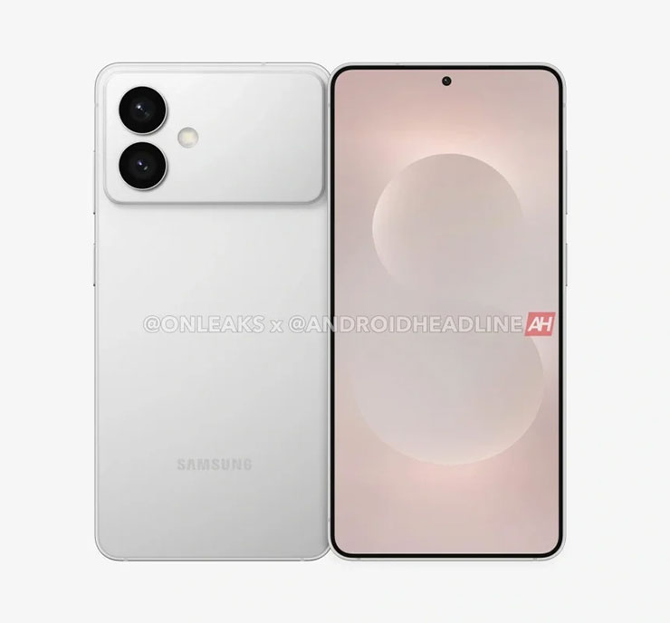 先前流出疑似 Galaxy S26 Edge 的外型設計渲染圖