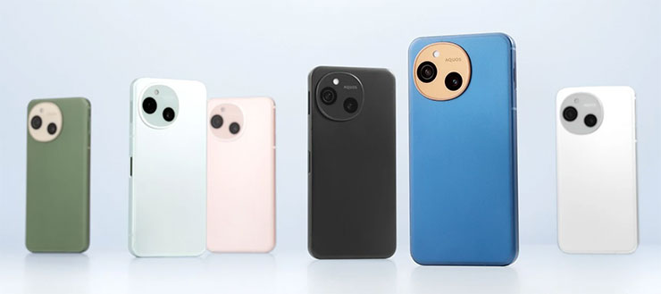 AQUOS sense10 提供六種以時尚為靈感的機身色彩