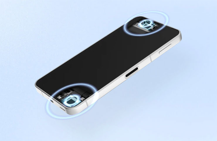 「AQUOS sense」系列首度搭載上下對稱配置的雙 BOX 喇叭