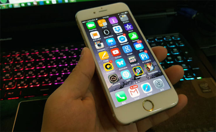 沒錯，十年前的 iPhone 6 入門款儲存容量僅有 16GB 的容量