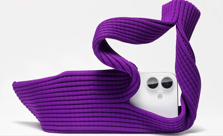 蘋果與三宅一生合作推出 iPhone Pocket 手機背帶,再度考驗果粉忠誠度? - 阿祥的網路筆記本 iPhone Pocket,就是一個自帶背帶的手機收納包