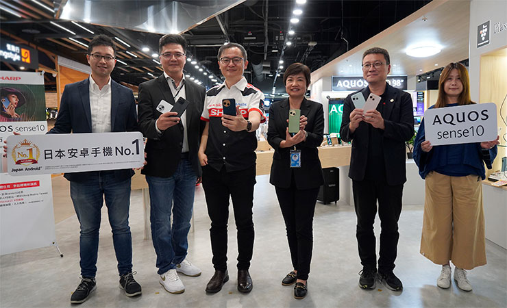 夏普宣佈在台推出 AQUOS sense10,打日式美學、AI 無痕融入生活 - 阿祥的網路筆記本 AQUOS sense10
