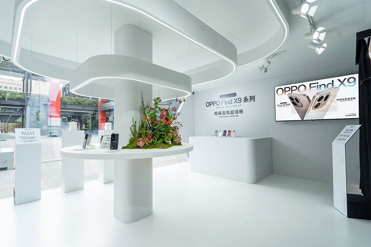 OPPO 哈蘇大師鏡頭登陸信義區!Find X9 系列體驗空間限時登場 - 阿祥的網路筆記本 OPPO Find X9 系列限時體驗空間於 11月22 日在信義區盛大開幕,邀請民眾走進哈蘇全焦段影像與 AI 科技交織的探索旅程,感受突破視界的拍攝魅力