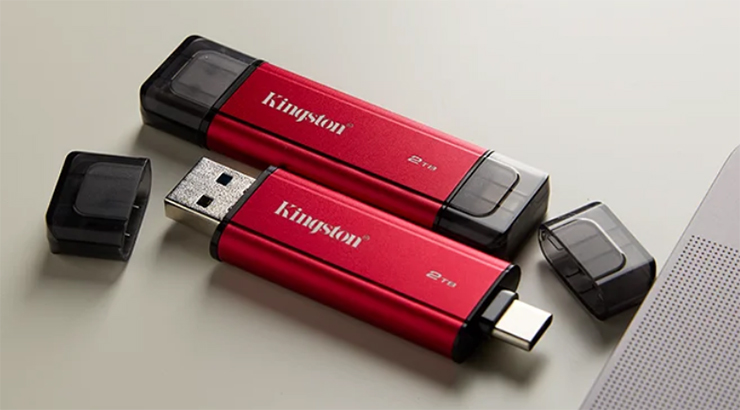 金士頓雙介面行動固態硬碟