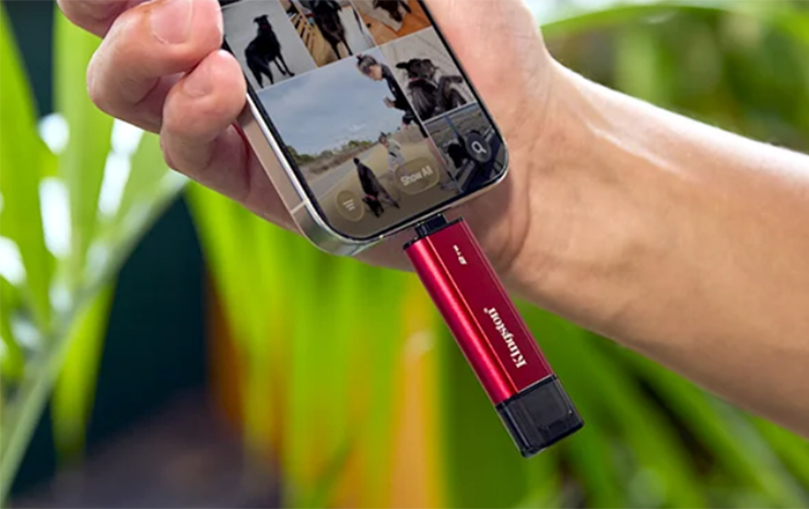 金士頓雙介面行動固態硬碟