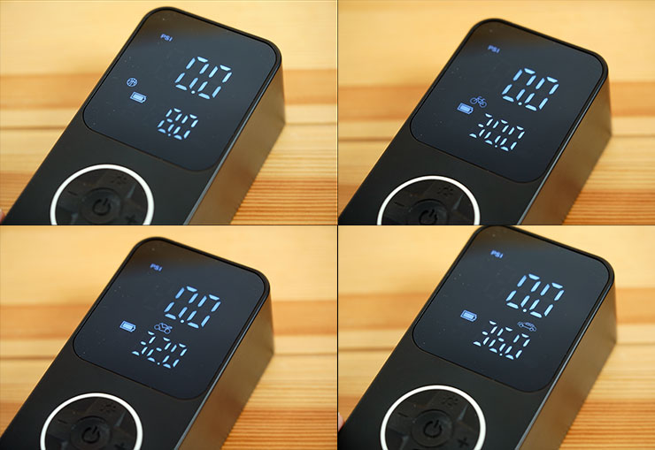 飛樂打氣王 2 急速無線電動打氣機 TP20II 開箱實測:打氣更快速,電量更提升!更易於攜帶的救車神器! - 阿祥的網路筆記本 TP20Ⅱ 預設了四種不同的預設充氣模式,包括籃球、自行車、機車與汽車,分別設置好適合的充氣氣壓。