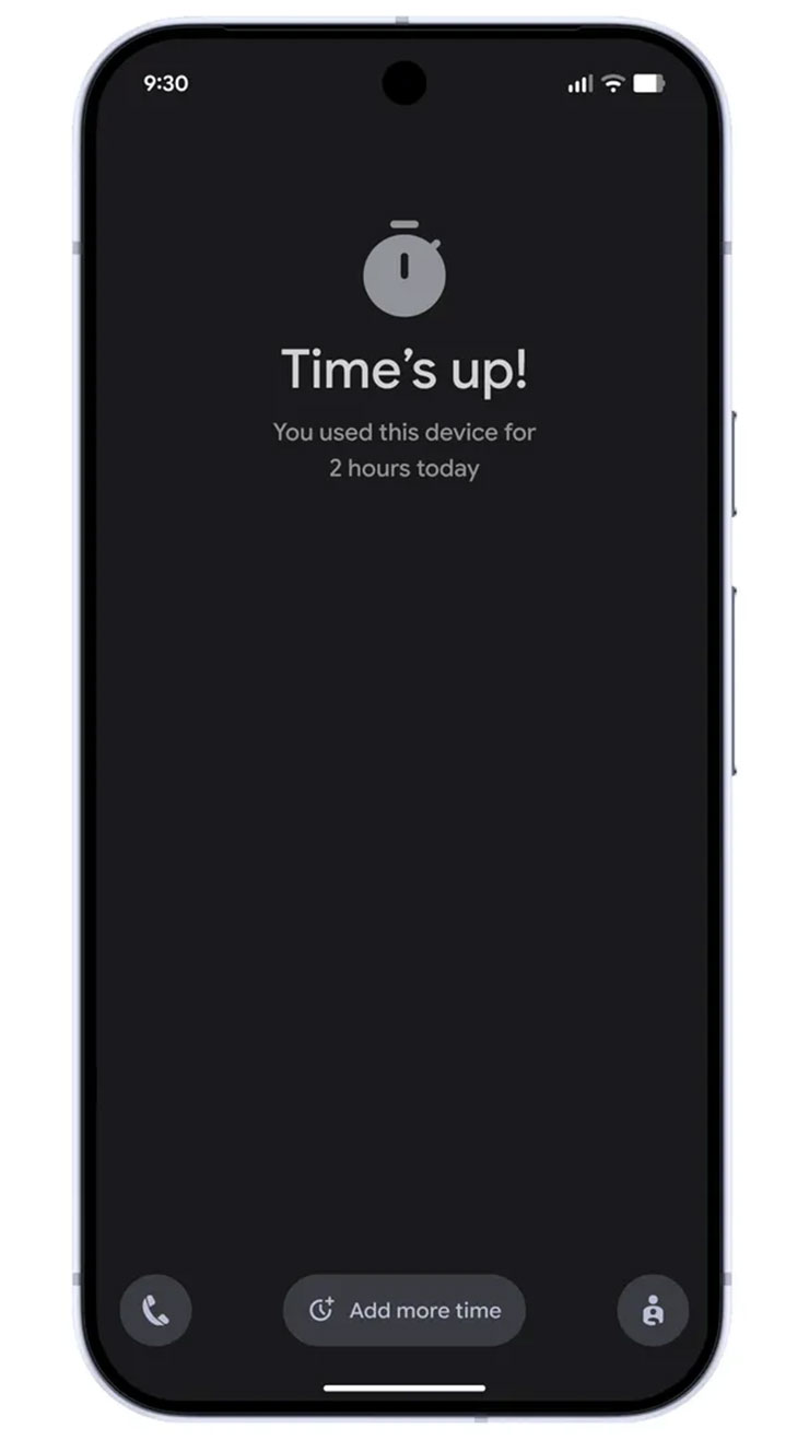 設定延長原本設定的休息時間